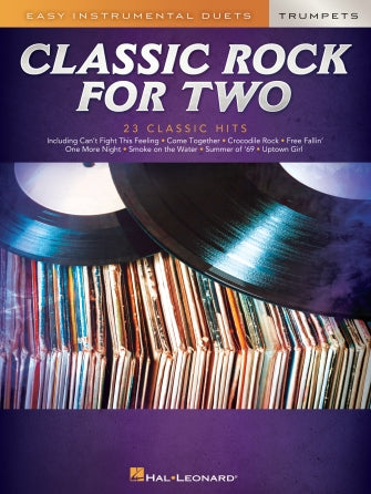 Easy Instrumental Duets-Classic Rock for Two Trumpets