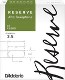 D'Addario Reserve Alto Saxophone Reeds, 10-Pack