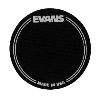 Evans EQ Black Nylon Single Patch