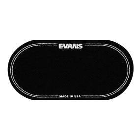 Evans EQ Black Nylon Double Patch