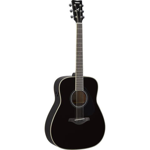 Yamaha TransAcoustic Series Black Acoustic Electric Guitar