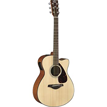 Yamaha FSX800C Natural Finish Small Body Acoustic Electric Guitar