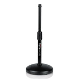 Gator Frameworks Round Base Desktop Mic Stand