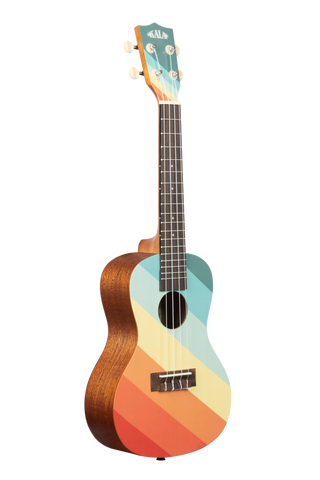 Kala KASURFFAROUT Surf Series Far Out Concert Ukulele