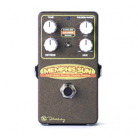 Keeley Electronics Memphis Sun Lo-Fi Reverb, Echo, & Double-Tracker Pedal