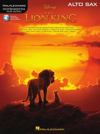 Hal Leonard Instrumental Play-Along -Disney's The Lion King for Alto Sax