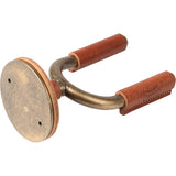 Levy's Leathers Brass Forged Guitar Hanger with Vegan Leather
