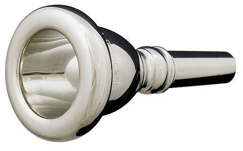 Blessing 18 Silver Tuba Mouthpiece