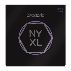 D'Addario NYXL Medium Nickel Wound Electric Guitar Strings, 11-49