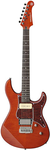 Yamaha PAC611VFM Pacifica 600 Series Caramel Brown Electric Guitar