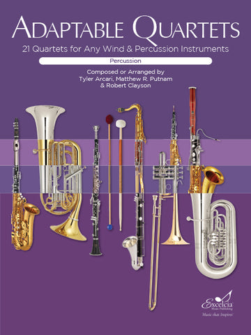 Adaptable Quartets for Winds: Percussion