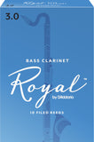 Rico Royal Bass Clarinet Reeds, 10-Pack