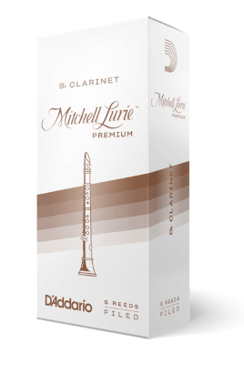 Mitchell Lurie Premium Bb Clarinet Reeds, 5-Pack