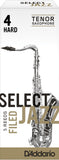 D'Addario Select Jazz Filed Tenor Saxophone Reeds, 5-Pack