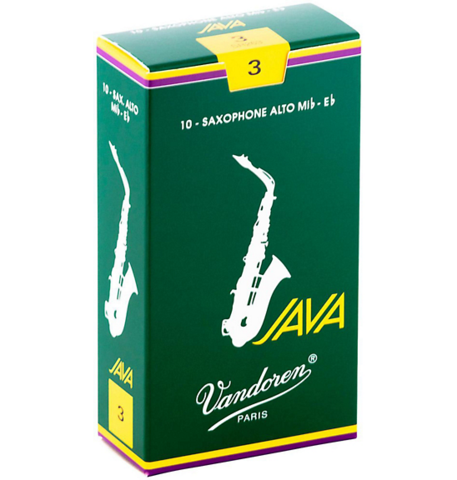 Vandoren Java Alto Saxophone Reeds, 10-Pack