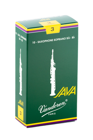 Vandoren Java Soprano Saxophone Reeds, 10-Pack
